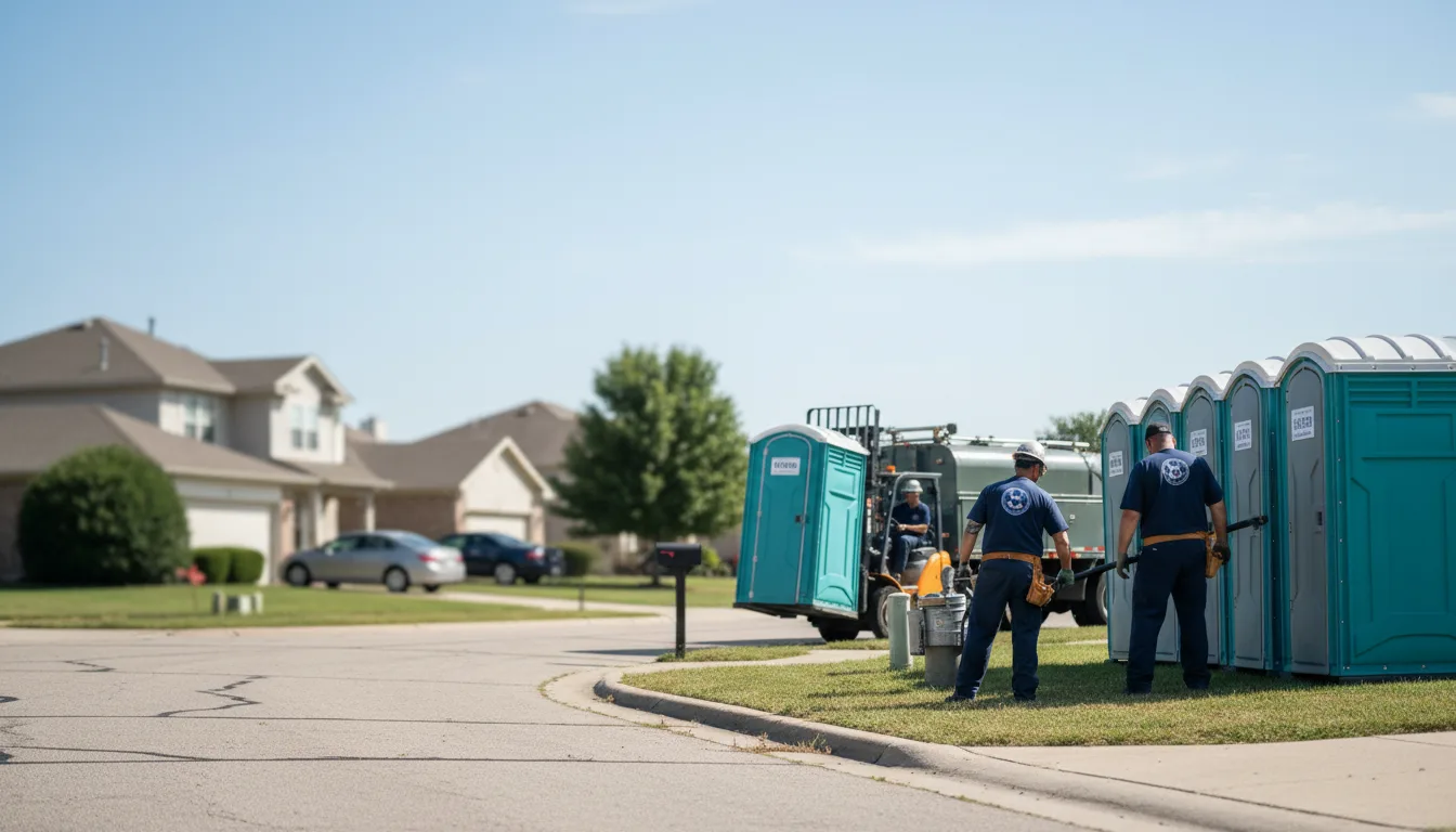 Porta Potty Rental in Odell, TX near me